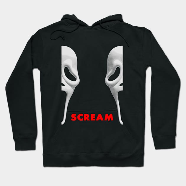 Face Scream Movie Hoodie by Jogja Istimewa